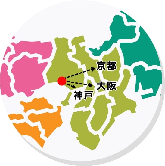 どの辺にあるの？