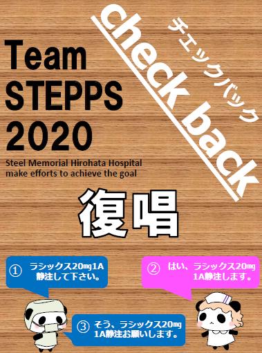 TeamSTEPPSに取り組んでいます