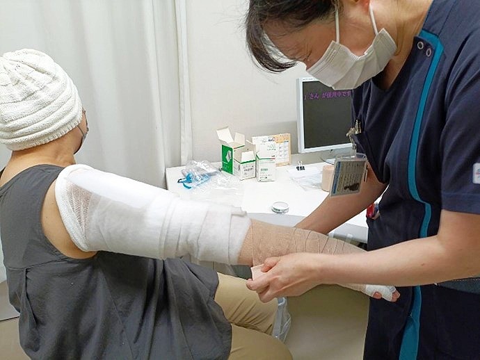 患者さんとともに歩むリンパ浮腫外来