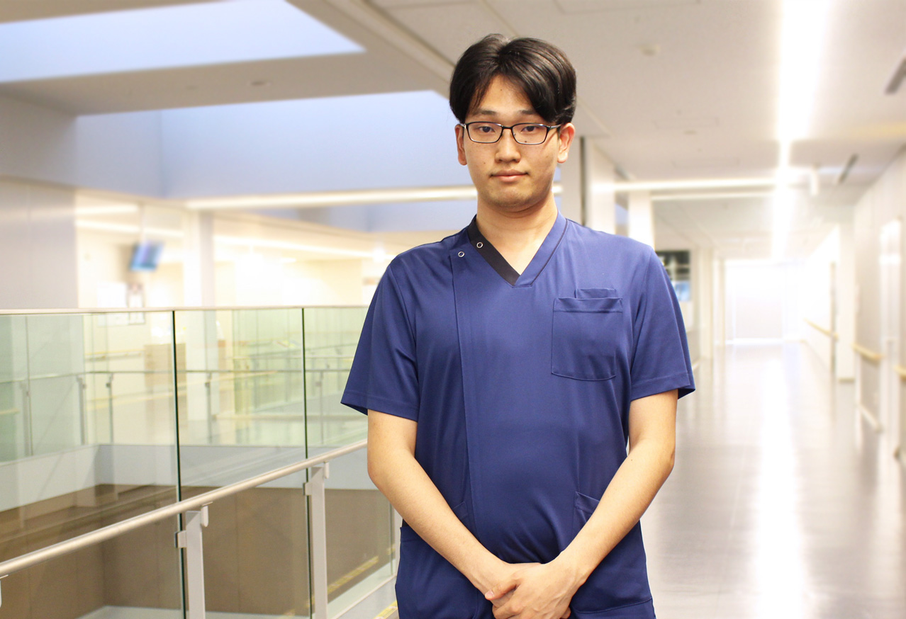 播磨姫路地域の拠点病院で、いろんなスペシャリストの先生と一緒に診療する